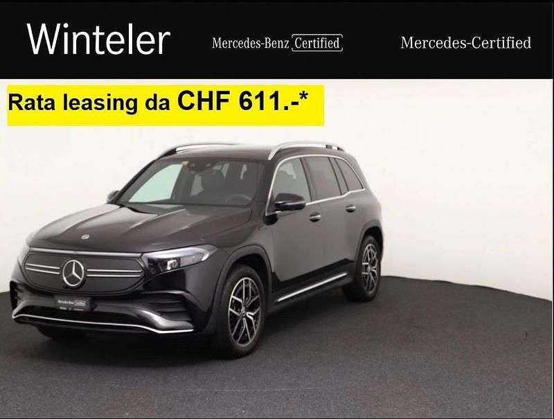 Gebraucht Mercedes EQB350 AMG line 214 kW (292 PS) 2022 Schwarz SUV