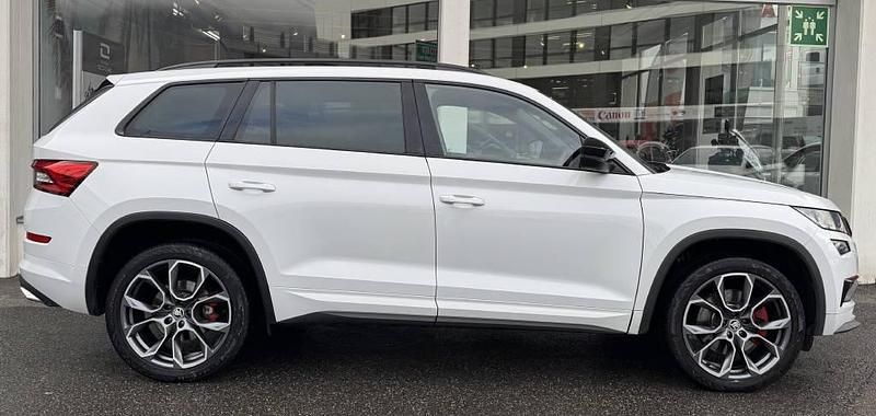Gebraucht Skoda Kodiaq RS 240 PS (176 kW) 2020 Weiss SUV