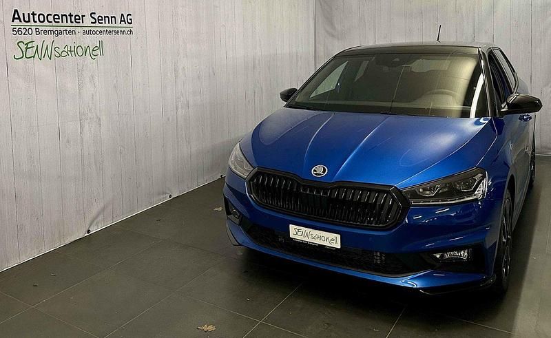 Neu Skoda Fabia Monte Carlo 150 PS (110 kW) 2025 Blau Limousine