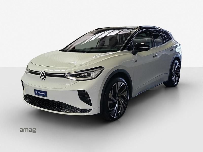 Gletscherweiss met.schwarz Gebraucht 2022 VW ID.4 GTX SUV | CHF 34’900 (Fairer Preis) - Bild 1/4