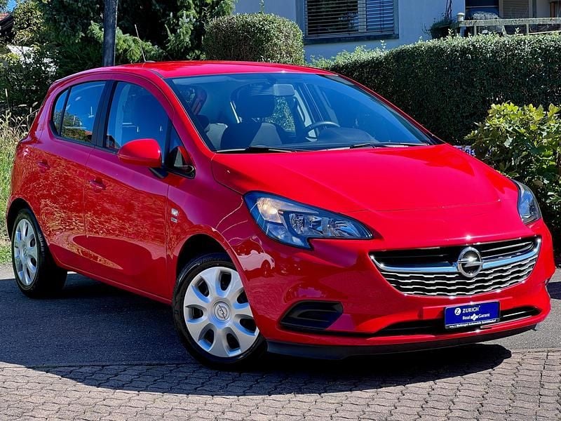 Gebraucht Opel Corsa Edition 90 PS (66 kW) 2019 Rot Limousine