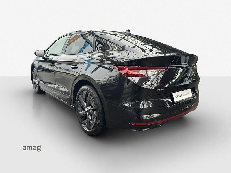 Gebraucht Skoda Enyaq iV RS 219 kW (299 PS) 2022 Magic schwarz, perleffekt SUV