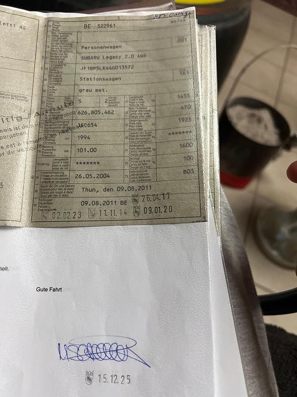 Gebraucht 2004 Subaru Legacy | CHF 2’980 (Guter Preis) - Bild 1/1