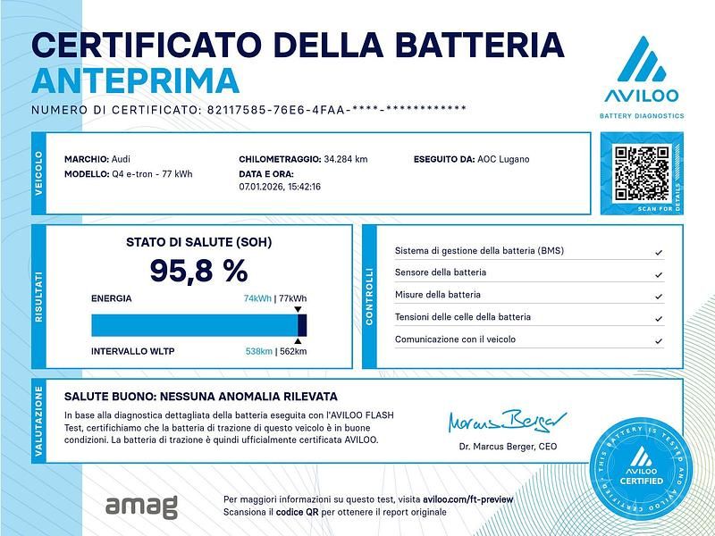 Gebraucht Audi Q4 e-tron Ambiente 219 kW (299 PS) 2021 Kieselgrau SUV