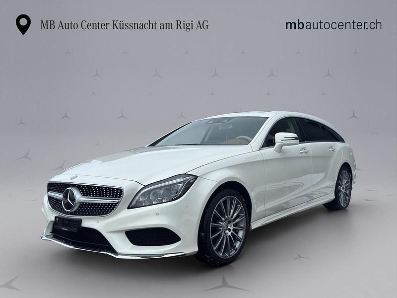 Weiss Gebraucht 2015 Mercedes CLS400 Shooting Brake Kombi | CHF 33’900 - Bild 1/4