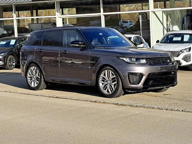 Gebraucht Land Rover Range Rover Sport SVR 551 PS (405 kW) 2017 Anthrazit SUV