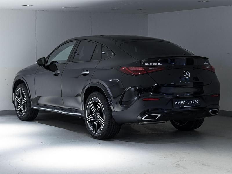Neu Mercedes GLC220 217 PS (159 kW) 2025 Schwarz Coupé