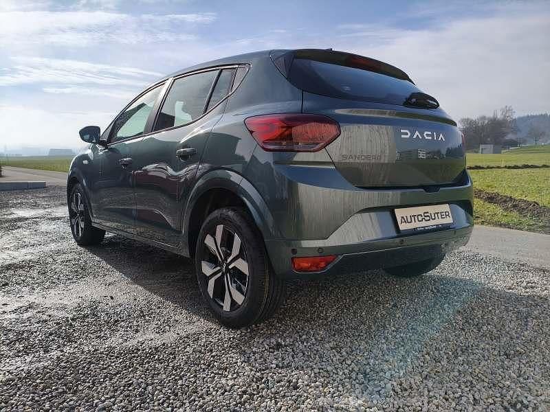 Neu Dacia Sandero Journey 91 PS (66 kW) 2026 Grün Limousine