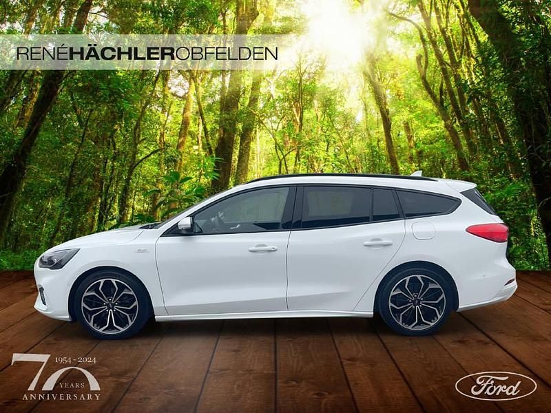Gebraucht Ford Focus ST-Line 150 PS (110 kW) 2020 Weiss Kombi
