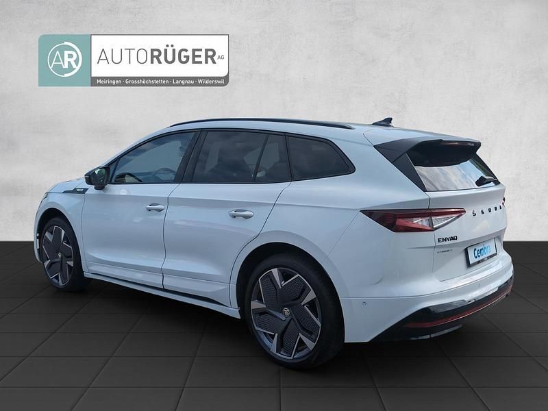 Gebraucht Skoda Enyaq iV RS 250 kW (340 PS) 2023 Weiss SUV