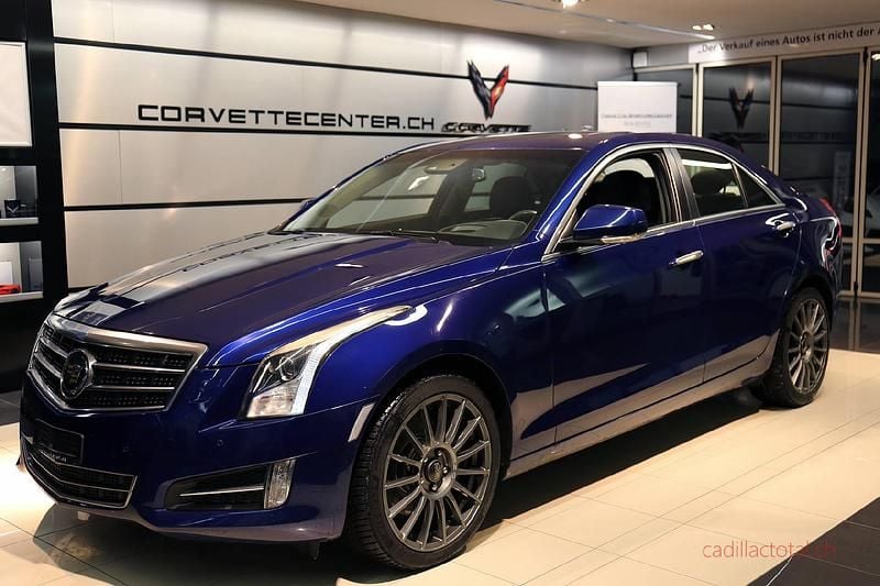 Blau Gebraucht 2013 Cadillac ATS Limousine | CHF 15’900 - Bild 1/4