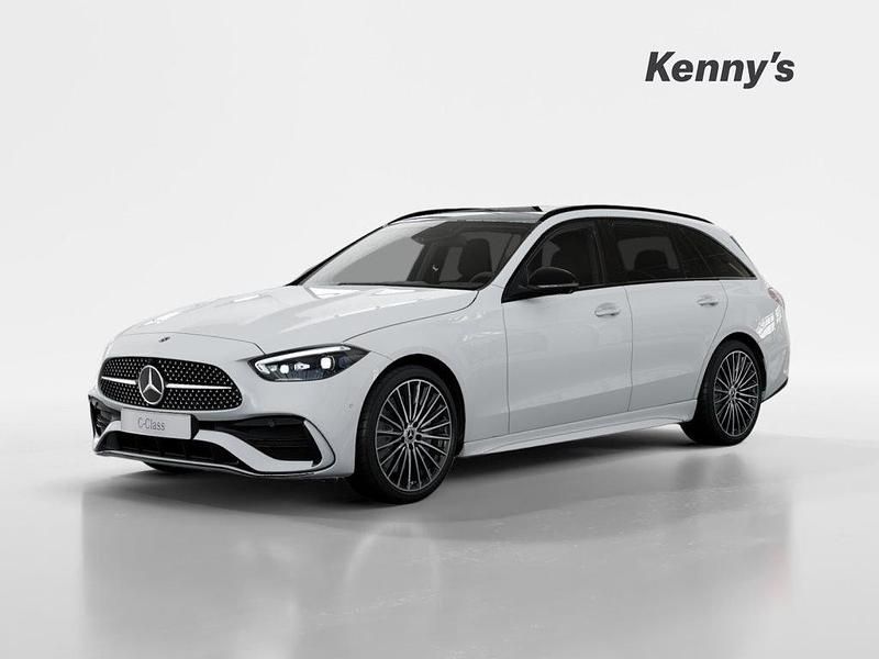 Weiss Neu 2025 Mercedes C220 AMG line Kombi | CHF 72’200 - Bild 1/4