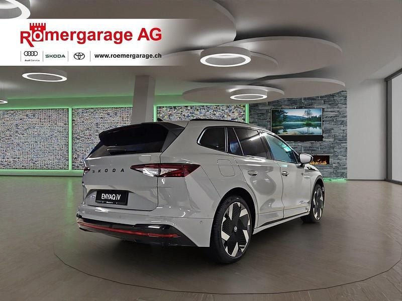 Neu Skoda Enyaq iV RS 250 kW (340 PS) 2025 Grau SUV