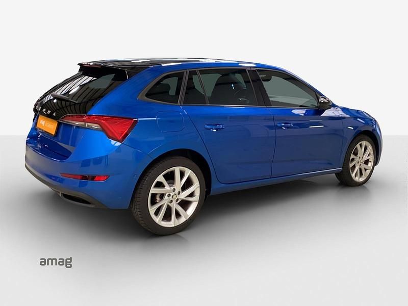 Gebraucht Skoda Scala Style 150 PS (110 kW) 2019 Race blau metallic Kleinwagen
