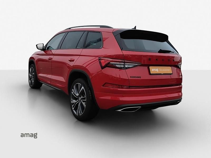 Gebraucht Skoda Kodiaq RS 245 PS (180 kW) 2022 Velvet rot, metallic spezial SUV