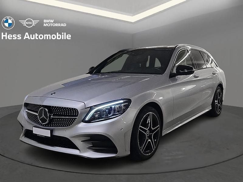 Gebraucht Mercedes C200 AMG line 160 PS (117 kW) 2018 Grau Kombi