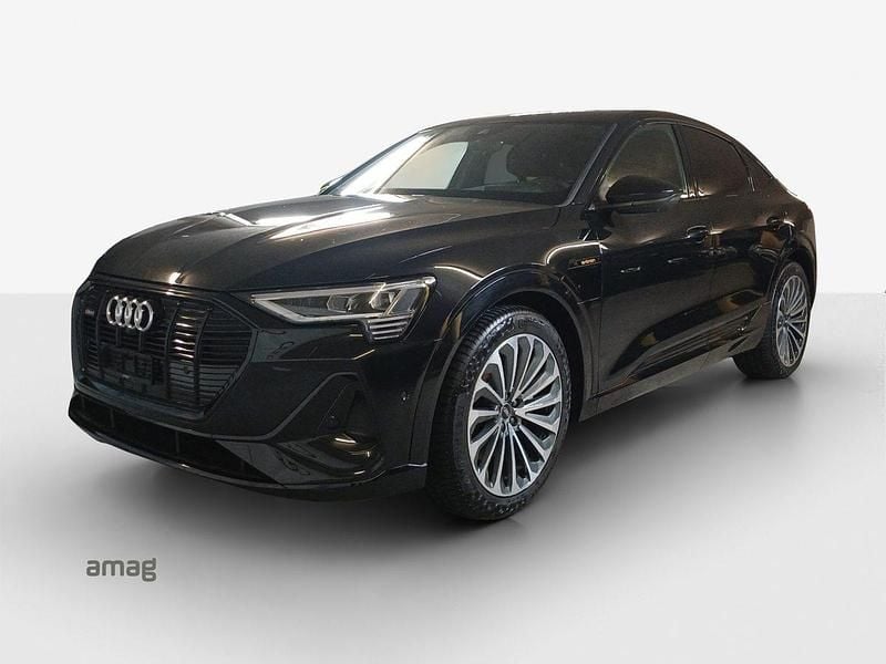 Mythosschwarz metallic Gebraucht 2021 Audi e-tron Sportback S-Line SUV | CHF 33’750 (Superpreis) - Bild 1/4