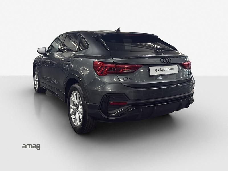 Neu Audi Q3 Sportback Attraction 150 PS (110 kW) 2025 Mythosschwarz metallic SUV