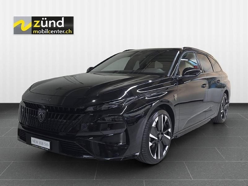 Schwarz Neu 2025 Peugeot 308 SW GT Kombi | CHF 42’890 - Bild 1/4