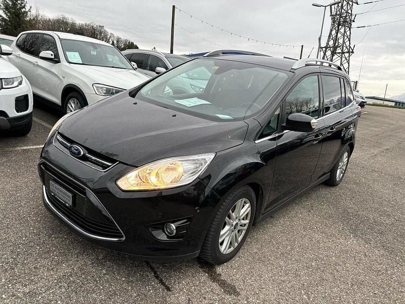 Gebraucht Ford Grand C-Max Titanium 125 PS (91 kW) 2013 Schwarz Van / Kleinbus