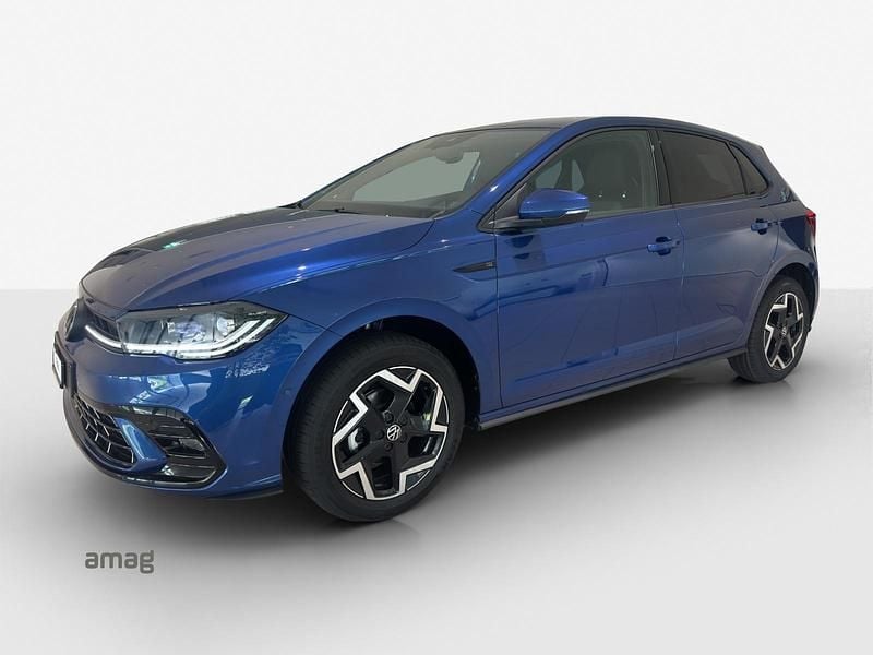 Neu VW Polo R-line 95 PS (69 kW) 2025 Reef blue metallic Limousine