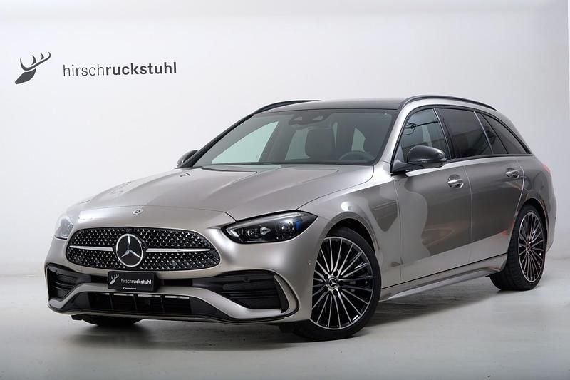 Silber Gebraucht 2022 Mercedes C300e AMG line Kombi | CHF 47’900 (Teuer) - Bild 1/4