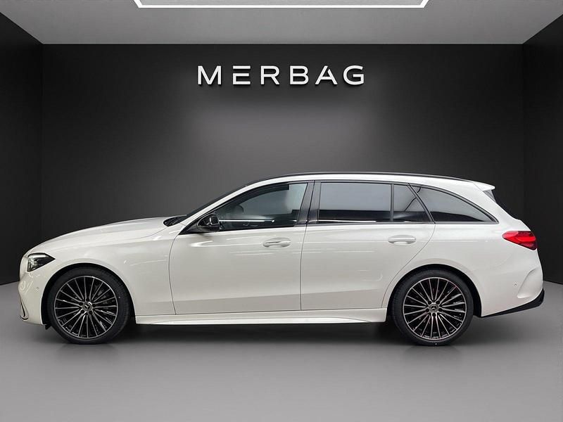 Neu Mercedes C300e 259 PS (190 kW) 2025 Weiss Kombi