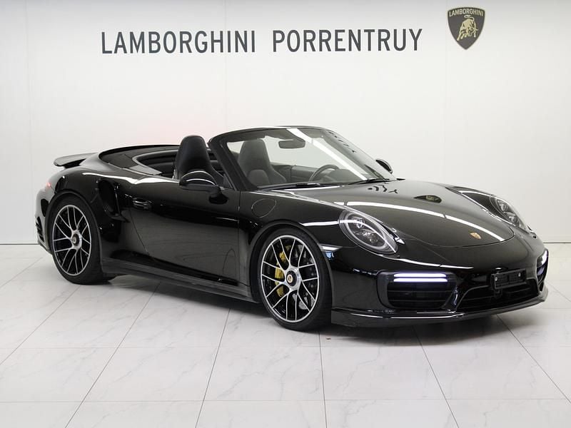 Schwarz Gebraucht 2017 Porsche 911 Turbo S Cabriolet Cabrio | CHF 114’500 - Bild 1/4