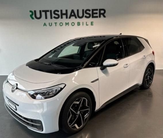 Gebraucht VW ID.3 Pro 150 kW (204 PS) 2022 Weiss Kleinwagen