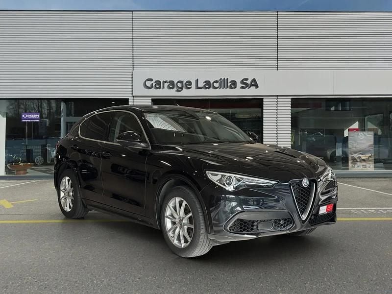 Schwarz Gebraucht 2025 Alfa Romeo Stelvio Ti SUV | CHF 37’850 (Superpreis) - Bild 1/4