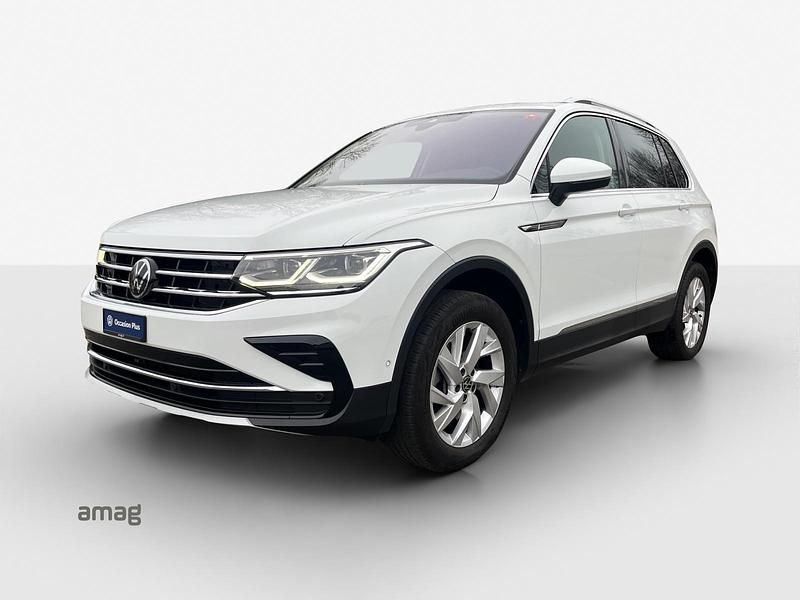 Pure white uni Gebraucht 2023 VW Tiguan Elegance SUV | CHF 36’890 (Fairer Preis) - Bild 1/4