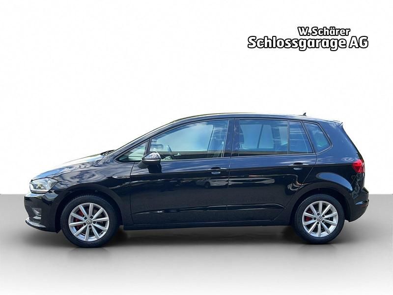 Gebraucht VW Golf Sportsvan LOUNGE 150 PS (110 kW) 2016 Schwarz Van / Kleinbus