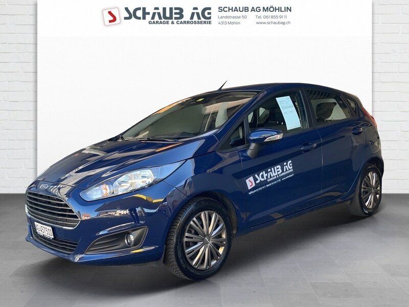 Blau Gebraucht 2015 Ford Fiesta Trend Kleinwagen | CHF 8’700 (Etwas zu teuer) - Bild 1/4