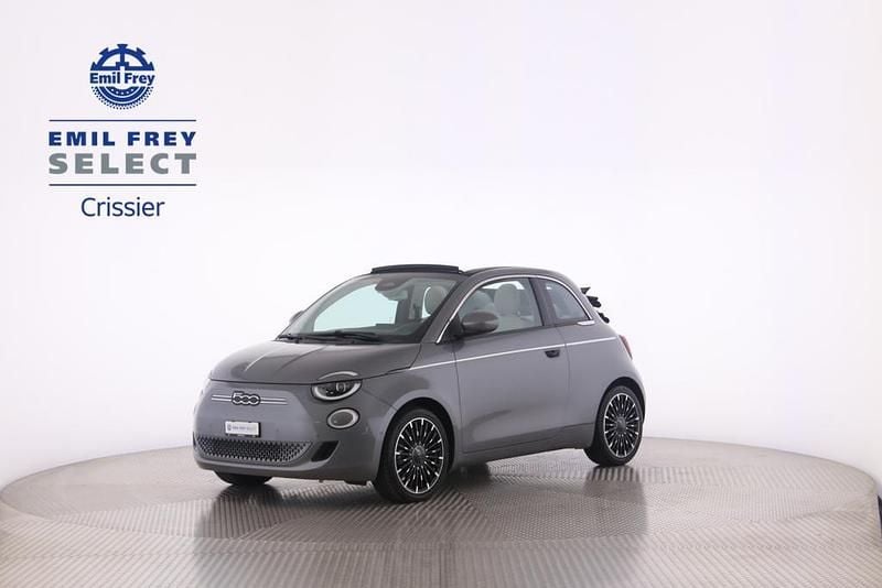 Grau Gebraucht 2021 Fiat 500e La Prima Cabrio | CHF 19’900 (Fairer Preis) - Bild 1/4