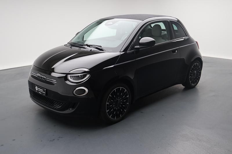 Schwarz Neu 2025 Fiat 500e La Prima Cabrio | CHF 34’200 - Bild 1/4