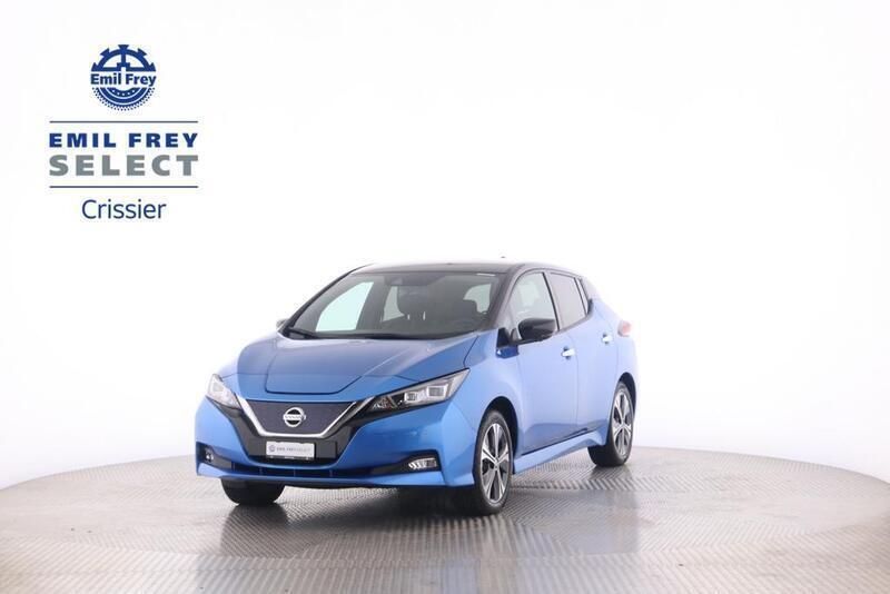 Blau Gebraucht 2022 Nissan Leaf Tekna Kleinwagen | CHF 19’900 (Superpreis) - Bild 1/4
