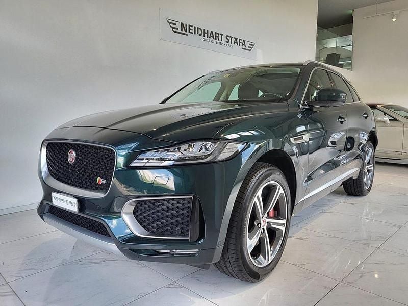 Gebraucht Jaguar F-Pace S 379 PS (278 kW) 2016 Grün SUV