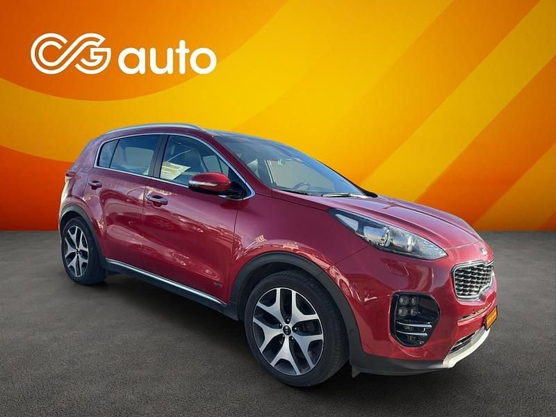 Gebraucht Kia Sportage Style 185 PS (136 kW) 2017 Rot SUV