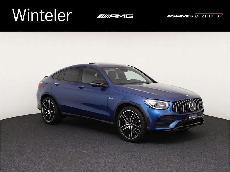 Gebraucht Mercedes GLC43 AMG AMG 390 PS (286 kW) 2022 Blau Coupé