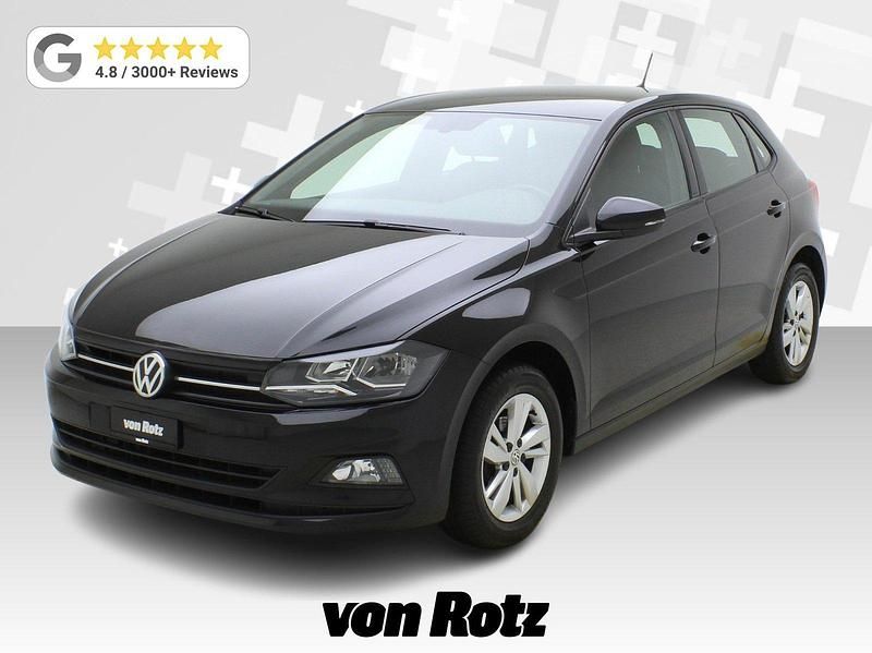 Gebraucht VW Polo Comfortline 95 PS (69 kW) 2020 Schwarz Kleinwagen