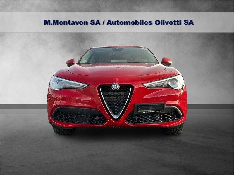 Gebraucht Alfa Romeo Stelvio Ti 280 PS (205 kW) 2019 Rot SUV