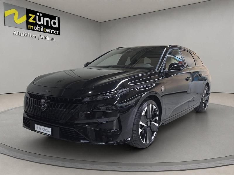 Neu Peugeot 308 SW GT 196 PS (144 kW) 2025 Schwarz Kombi