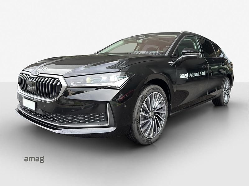 Ebony schwarz, metallic Gebraucht 2025 Skoda Superb LAURIN & KLEMENT Kombi | CHF 52’900 - Bild 1/4