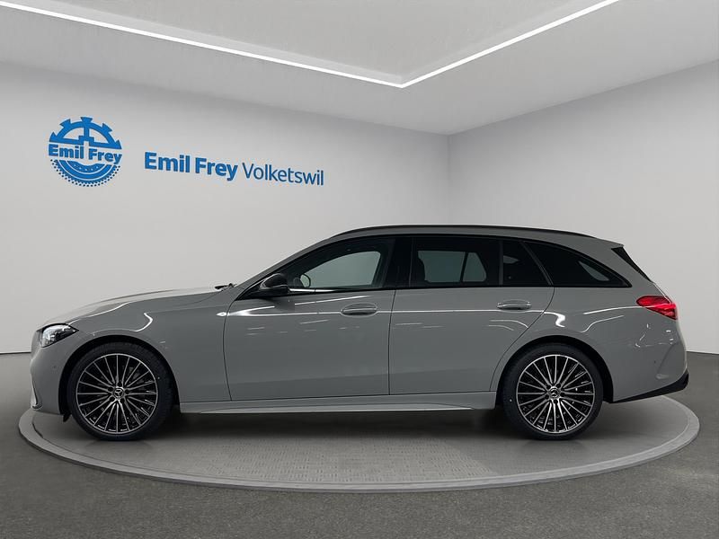 Neu Mercedes C220 AMG line 197 PS (144 kW) 2025 Grau Kombi