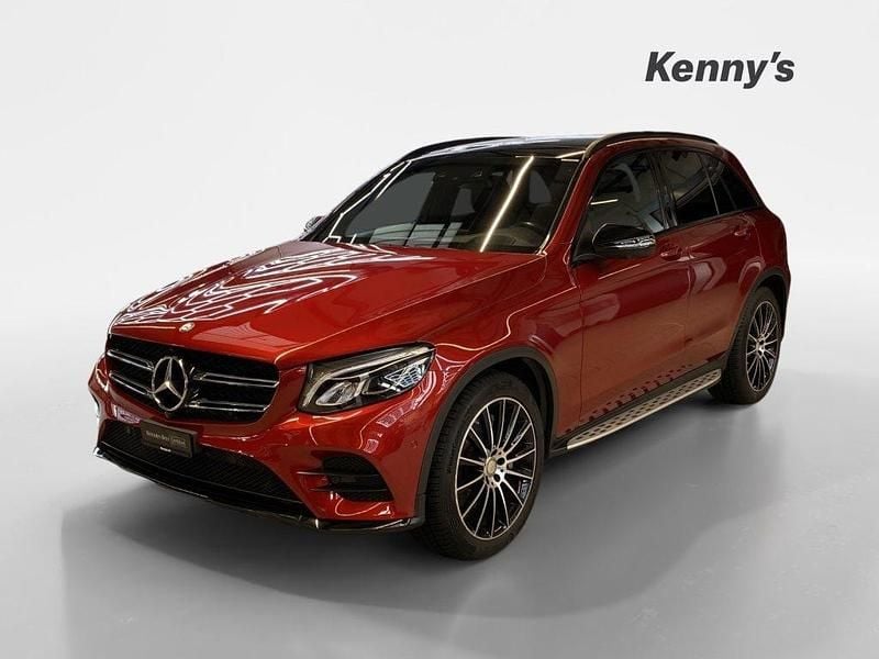 Gebraucht Mercedes GLC250 AMG line 204 PS (150 kW) 2016 Rot SUV