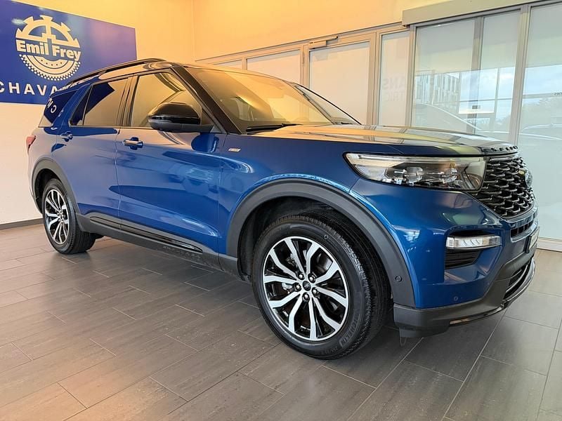 Gebraucht Ford Explorer ST-Line 457 PS (336 kW) 2021 Blau SUV