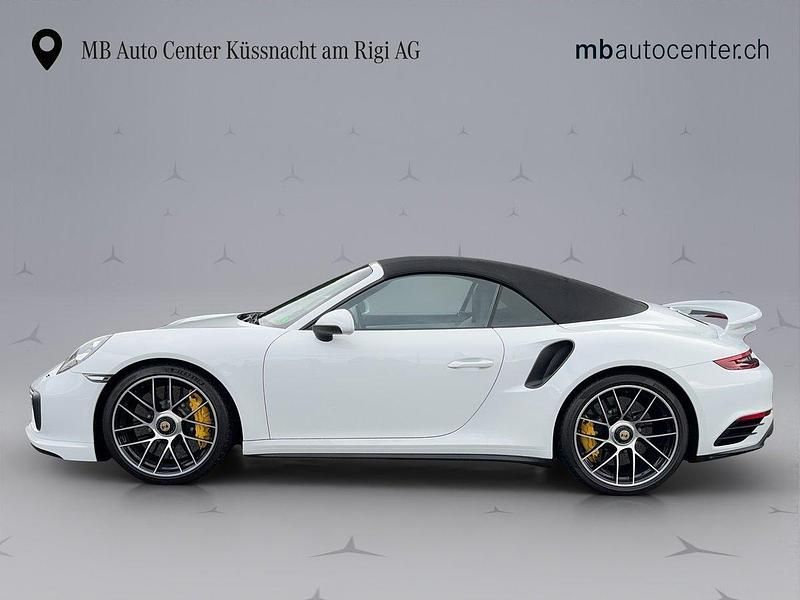 Gebraucht Porsche 911 Turbo S Cabriolet 581 PS (427 kW) 2017 Weiss Cabrio