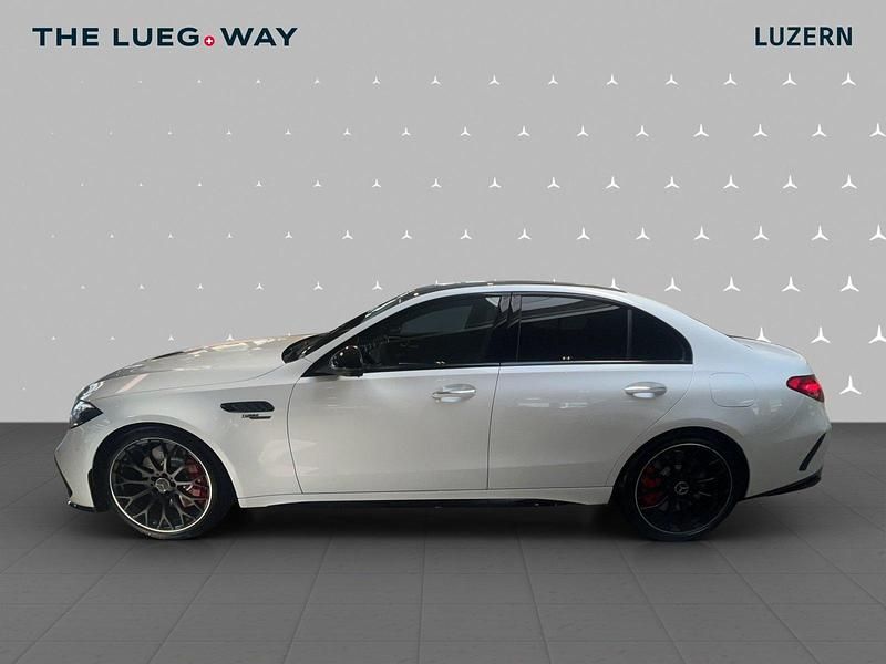 Gebraucht Mercedes C63S AMG AMG 476 PS (350 kW) 2024 Weiss Limousine