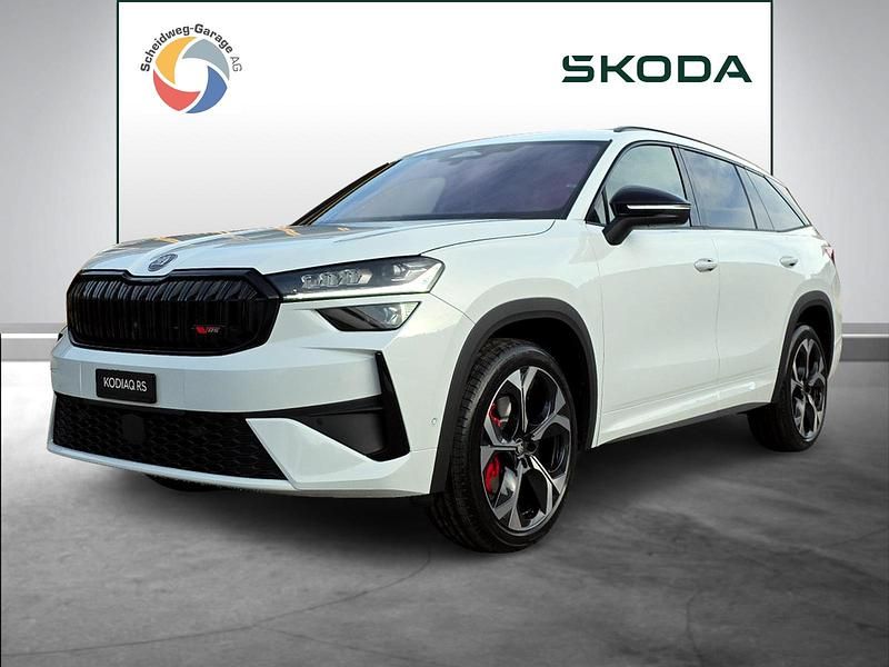 Weiss Neu 2025 Skoda Kodiaq RS SUV | CHF 71’840 (Teuer) - Bild 1/4