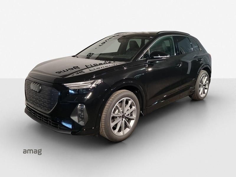 Neu Audi Q4 e-tron Ambiente 210 kW (286 PS) 2025 Mythosschwarz metallic SUV